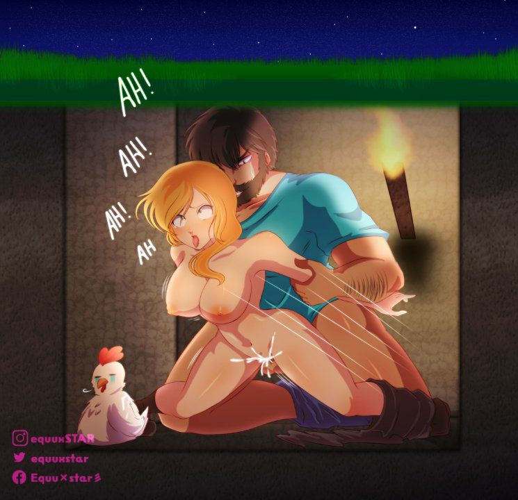 Майнкрафт порно, hentai Minecraft porn xxx, секс Алекс, Дженни голые sex мобы porno