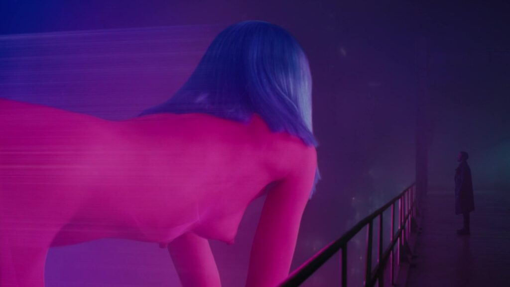 Кадры голой Косплей Порно видео хентай Бегущий по лезвию Чёрный лотоса 2049 голограмма Джой 