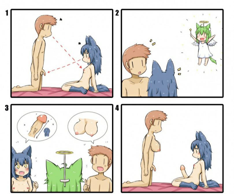 Комиксы от нестандартного автора Green tea neko, комиксы для взрослых, зелёный чай кошка картинки без цензуры, Comics 18+